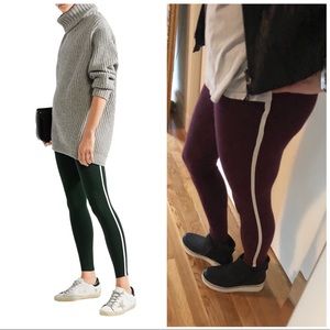 James Perse Cashmere-Blend Track Legging